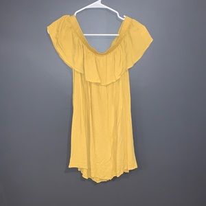 Marigold Off the Shoulder Sundress